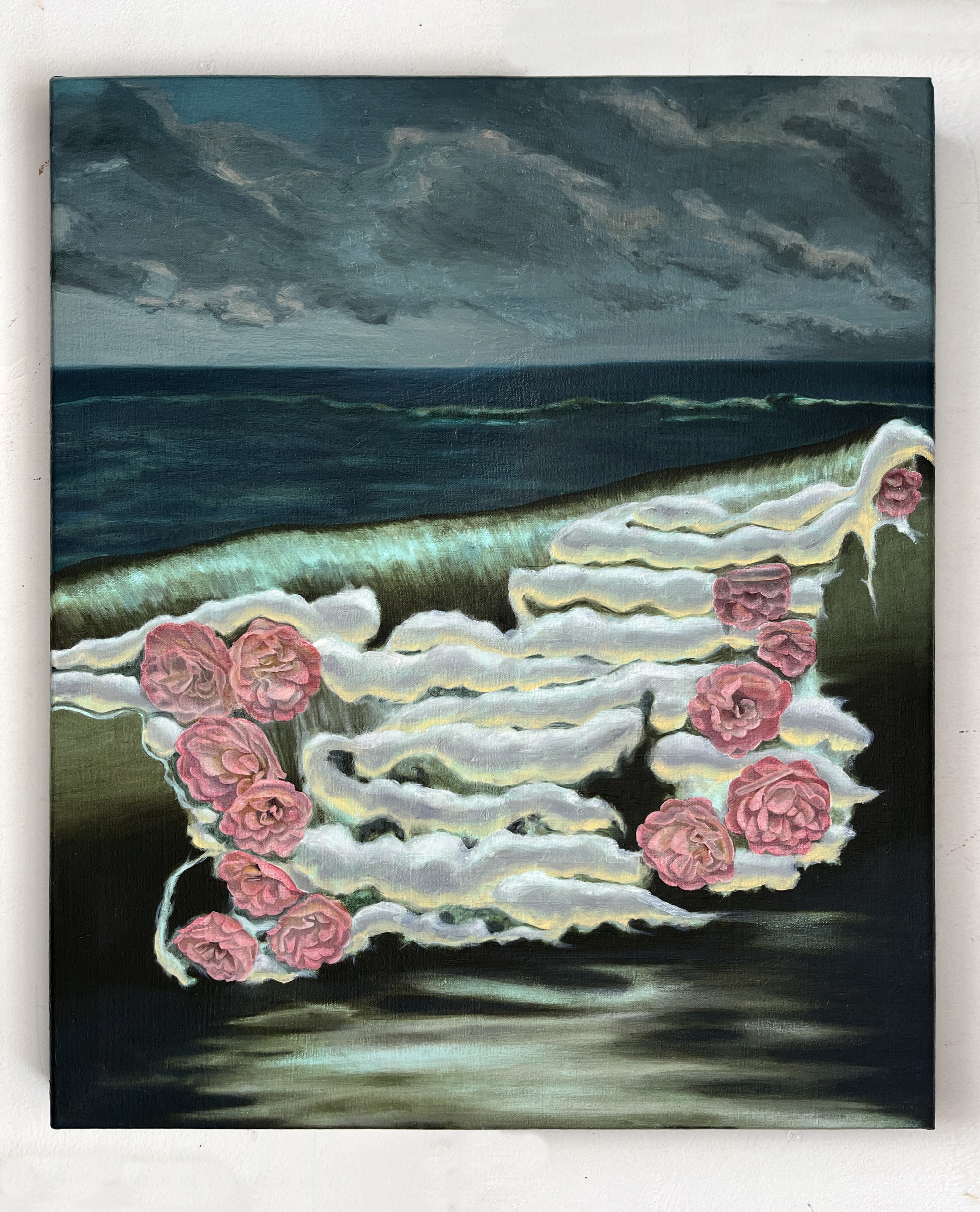 Smooth Move, 23x19” 2023 <br>oil on canvas<br><br>